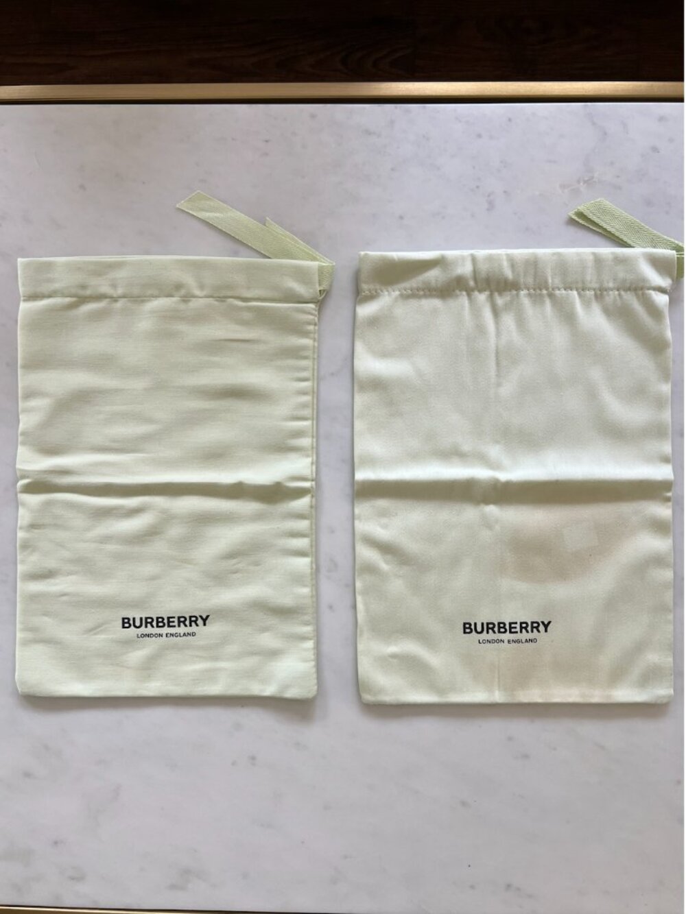 Authentic Burberry London England Dust Bags - Set of 2